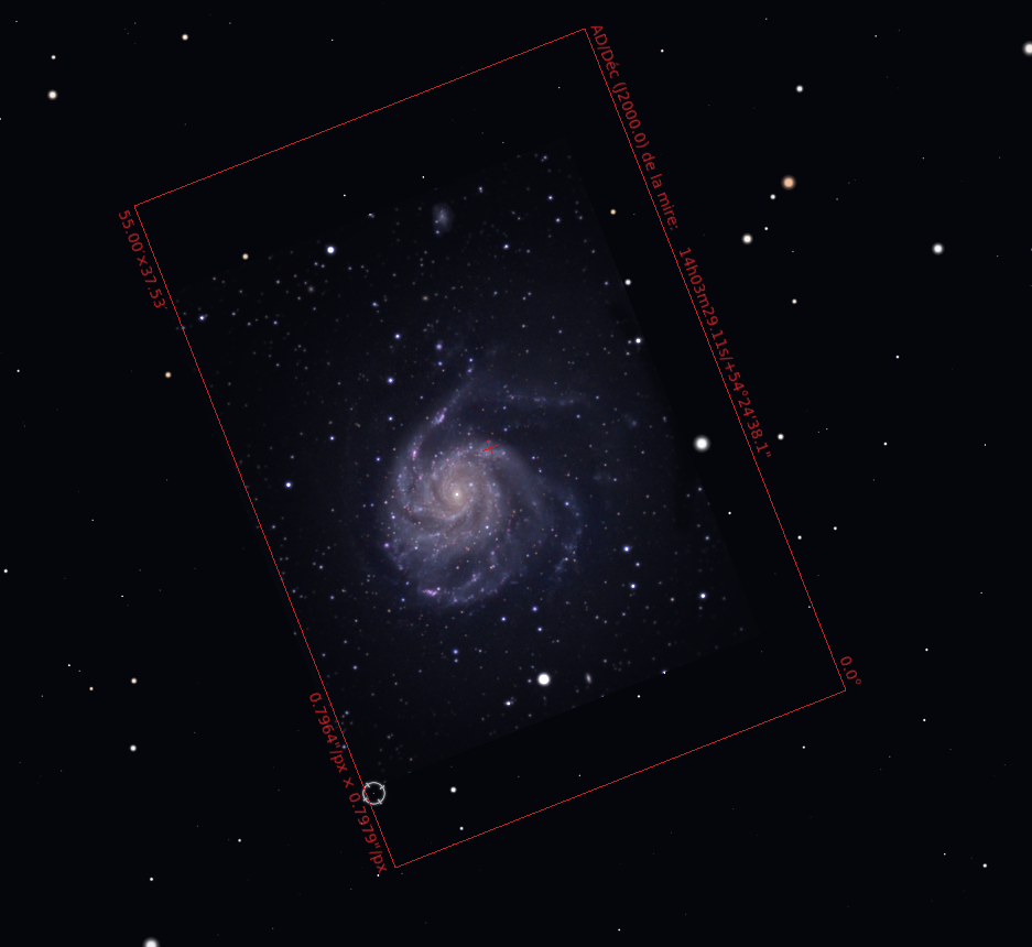 M101 Repérage Camera IMX294C