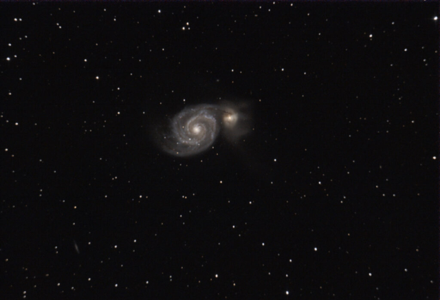 11 Août 2023 : M51 Galaxie du Tourbillon M51 Galaxie du Tourbillon