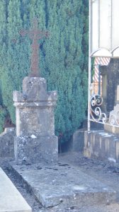 Charles Chiffonier au cimetière de La Canéda